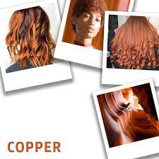 9 Formulas For The Prettiest Copper Hair Wella Professionals Red Hair Formulas Copper Hair Dark Copper Gold Hair Color