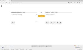 So, i seemed to have stumbled upon two different apis: Fine Tune And Customize Your Translations In Translator For Bing Microsoft Translator Blog