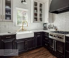 Transitional Black Maple Kitchen Cabinets In Custom Finish 1 Maple Kitchen Maple Kitchen Cabinets Kitchen Images