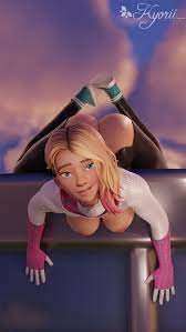 1girls 3d ass breasts out epic games female female only fortnite  fortnite: battle royale gwen stacy ky0rii marvel marvel comics partially  clothed shoes solo spider-gwen spider-gwen (fortnite) spider-man (series)