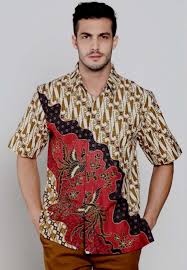 Over 80% new & buy it now; 30 Model Batik Merah Putih Hitam Maroon Terbaru
