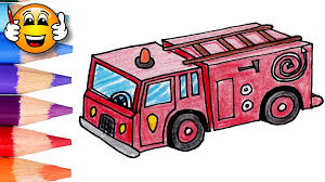 Doodle on a photo, choose a coloring page or even draw over your own photos.coloring fire truck is great for all ages: Coloring Pages For Kids Fire Truck Fire Engine Draw With