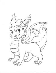 Spyro Dragon Printable Coloring Pages Dragon Coloring Page Cute Dragons Dragon Pictures