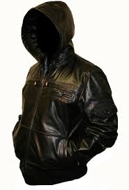 Pleather Men Bing Images Black Leather Jacket Men Leather Hoodie Leather Jacket