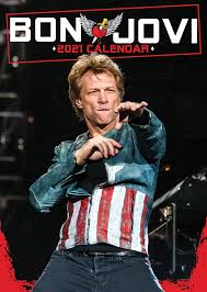 Want to see bon jovi in concert? Bon Jovi 2021 Calendar A3 Amazon Co Uk Office Products