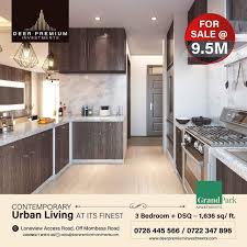 As the name suggests, the figure refers to the number of bedrooms that a house has. Deer Premium Investments On Twitter The Latest In Kitchen Designs And Modern Ideas Grandparkapartments Book A Grandpark Apartment For Ksh100 000 And Pay In Installments Homeownership Https T Co G8c3heqkms Realestate Kenya Nairobi Realtor