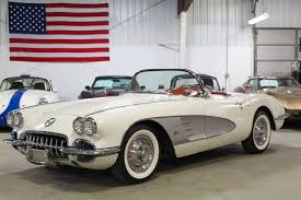 This beautiful 1958 corvette is being presented from a private collection and is being offered publicly for the first time. 1958 Chevrolet Corvette Gr Auto Gallery