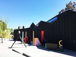 Lower & upper car parks. Heide Museum Of Modern Art Melbourne Review Busy City Kids