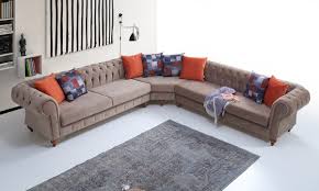 Ornella Chester Kose Takimi Kahverengi Modelleri Fiyatlari Tarz Mobilya