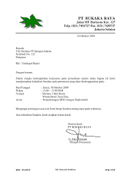 Contoh surat undangan rapat resmi. Cara Membuat Dan Contoh Surat Undangan Rapat Perusahaan