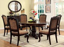 Ideal for all meals and gatherings with friends and family. 60 Bellagio Brown Cherry Round Table To Seat 6