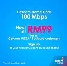 It's definitely home sweet home with unlimited internet for you and your family. Celcom Unlimited 100mbps Home Fibre Broadband For Rm99 Tekkaus Lifestyle Gadget Food Travel