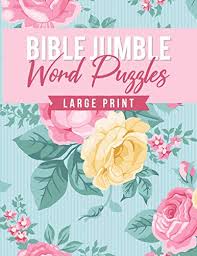For more than 40 years, millions of newspaper readers have delighted in solving jumble (r), which appears in … 9781098523060 Bible Jumble Word Puzzles Large Print Floral Biblical Inspirational Brain Teaser Scramble Game Trivia Exercise Book Christian Gift Abebooks Print Pink Willow 1098523067