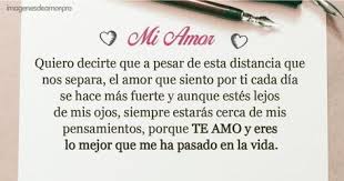 Carta De Amor A Distancia Amor A Distancia Carta A Mi Amor Frases Para Expresar Amor