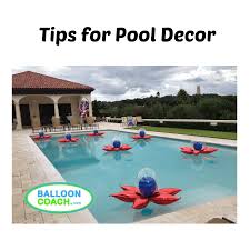 These factors will ensure that you choose the right. Pool Balloon Decor Tips Balloon Coach