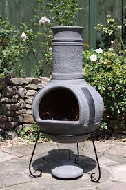 Tips & tricks for incredible fire pit chimney: Stone Gray Outdoor Clay Chiminea Fire Pit Outdoor Heating Kolenik Fire Pits Outdoor Fireplaces
