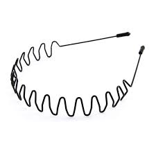 Once again, brush or comb with one hand while following it with the flat palm of the other hand. Amazon Com Mens Slicked Back Hair Band Outdoor Sports Fashion Pigtail Headband Never Paint Shedding Metal Head Buckle Clip For Mens Long Hair Braid And Other Hair Styles Big Wave Beauty