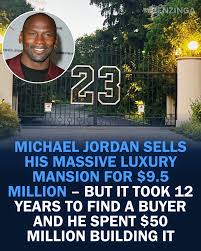 Michael Jordan's legendary Chicago-area mansion has been on the real estate  equivalent of a never-ending shot clock. After sitting unsold for over a  decade, the property has finally found a buyer. Public