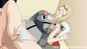 Naruto Anime Hentai - (Tsunade & Jiraiya) Mature Woman with Big Tits and  Big Ass Fucks Hard