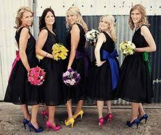Harry Potter Bridesmaids Mismatched Bridesmaids Mismatched Bridesmaid Dresses Black Bridesmaid Dresses