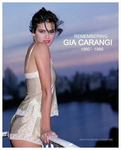 Remembering Gia Marie Carangi (January 29, 1960 – November 18, 1986) who  was born on this day. She was an American supermodel, considered by some to  be the first supermodel. In 2023,