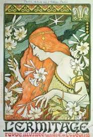 Perfect to use for stationery print or fabric, for bed sheets, labels, towels or clothing. The Flowers Of Art Nouveau