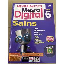 Buku teks bahasa melayu 2. Sasbadi 2021 Modul Aktiviti Mesra Digital Sains Tahun 6 Shopee Malaysia