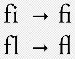 Etymologisch rührt »ligatur« aus dem. Typografische Ligatur Typografische Buchstaben Cicero Schrift Andere Winkel Bereich Schwarz Und Weiss Png Pngwing