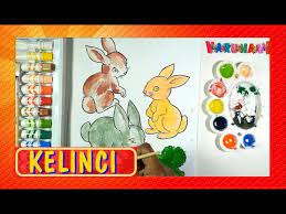 Teknik kreatif mewarnai dengan spidol kawan pustaka. Mewarnai Kelinci Dengan Cat Air Belajar Mewarnai Untuk Anak Anak Youtube