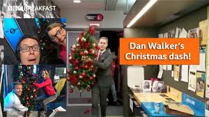 Dan walker is a bbc breakfast presenter who is dan walker? Bbc Breakfast Dan Walker S Christmas Dash To Bbc 5 Live Facebook