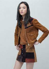 Suede Jacket Women Mango Usa Retro Fashion Outfits Suede Jacket Jackets For Women