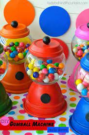Diy Gumball Machine Party Favors Candy Land Birthday Party Candy Themed Party Candy Birthday Party