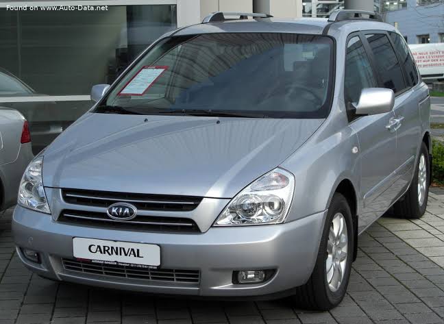 Kia Carnival II (VQ) 2.9 CRDi (185 CV) | Ficha técnica y consumo, Medidas