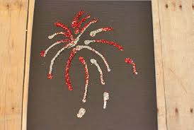 Easy to make glitter cards. Diy Glitter Fireworks Greeting Card Factory Direct Craft Blog