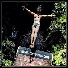 Redbullcliffdiving On Instagram What A Flying Front That Gingerleighhuber Showed Us Today During Redbullc 2020 Summer Olympics Olympic Diving Summer Games