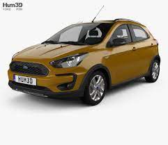 ford ka plus active freestyle hatchback 2019 3d model from hum3d com autos y motos autos motos