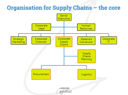 supply chain organization chart best picture of chart