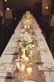 Natural Color Table Setting Long Table Wedding Elegant Wedding Reception Table Runners Wedding