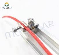 PV Solar SUS304 Solar Panel Grounding Clips Solar Mounting Brackets