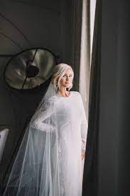 Sophisticated Sapphire Wedding Style In New Orleans I Do Y All Lace Wedding Dress Vintage Wedding Styles Wedding Dress Train