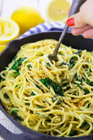 Discover the 49 best spinach dishes, including sautés, scrambles, pastas, dips, and salads. Lemon Spaghetti With Spinach One Pot Vegan Heaven