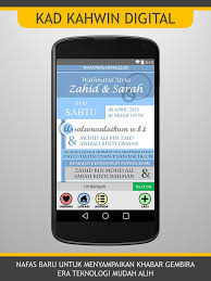 Aplikasi кад kahwin digital (ккд) merupakan inisiatif memodenkan кад kahwin tradisional янь menggunakan сми cetak. Kad Kahwin Digital Demo Fur Android Apk Herunterladen