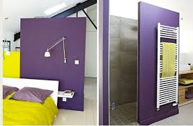 Associer La Couleur Violet Dans La Chambre Le Salon La Cuisine Chambre Loft Deco Salle De Bain Verte Deco Salle De Bain