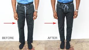 Here are three visual guides that show you what can and cannot be altered on shirts, pants and jackets, along with the average cost of each alteration. How To Taper Your Pants Youtube