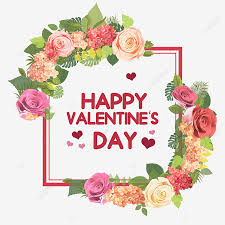 Valentine's day is celebrated on february 14. Red Happy Valentines Day Floral Border Red Valentine S Day Happy Png Transparent Clipart Image And Psd File For Free Download