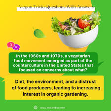 Buzzfeed staff can you beat your friends at this q. In The 1960s And 1970s A Vegetarian Food Movement Emerged As Part Mocamboo Com