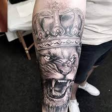 If you're someone with a dominant personality, then getting a colored lion crown tattoo would do a perfect job is defining your nature. 125 Best Lion Tattoos For Men Cool Designs Ideas 2021 Guide