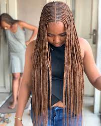 Light Brown Tribal Braids Braidsby Veronica On Instagram Feed In Braids Hairstyles Braids Hair Styles