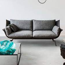 I'm including a section for modern sofas because it's a commonly used term used to refer to contemporary midcentury modern furniture. Contemporary Sofa Loft Interprofil Fabric Leather 2 Person