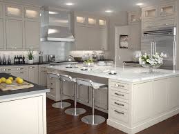 For those looking for a traditional style kitchen, the color cream is used to convey a warmness and elegance that many homeowners love. Bishop Cabinets My Cabinet Source